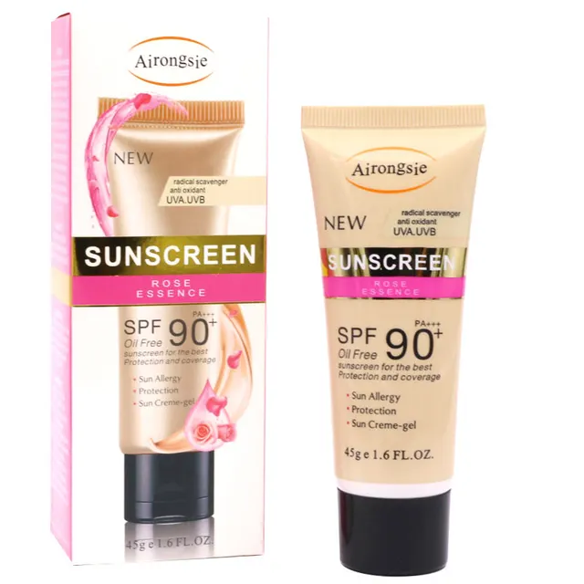 Freshing And Moistrurizing Protective Cream Isolation Waterproof Spf90 - Shop at LoveMi