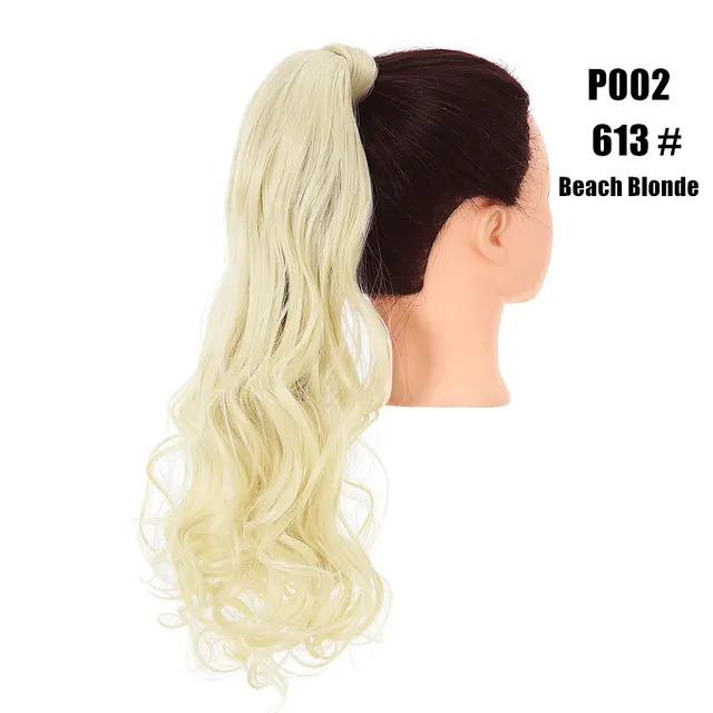 European And American Style Wig Fluffy Natural Ponytail 613 Style - Shop at LoveMi
