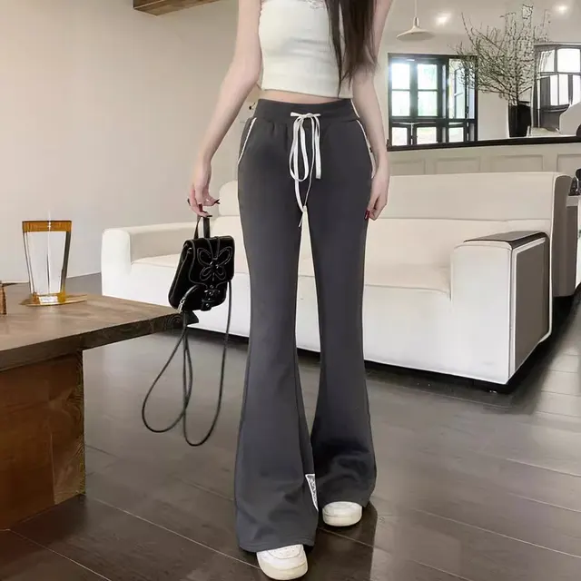 Fashionable Personalized Bowknot Print For Long Women Gray - Shop at LoveMi