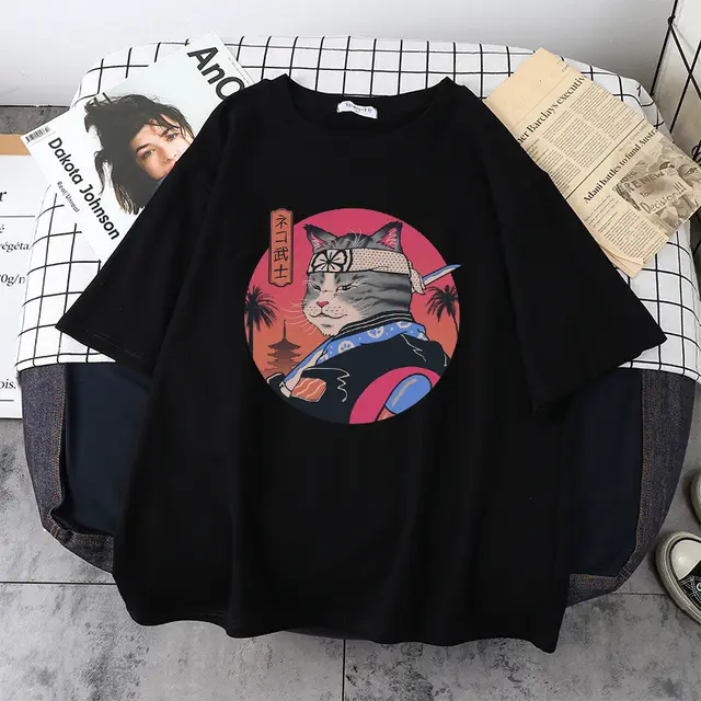 Women's Fashion Versatile Casual Short Sleeves H1524 Black - Shop at LoveMi