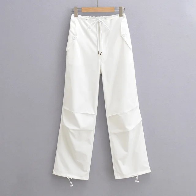 Women's Summer Casual Trousers White - Shop at LoveMi