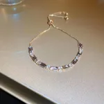 Bracelet Gold Purple