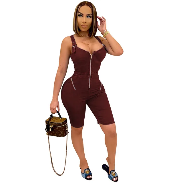 Elegant Strap Backless Jumpsuit For Women Red - Shop at LoveMi