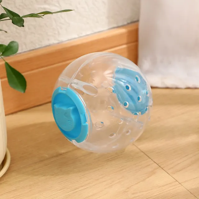 Pet Tumbler Food Leakage Toy Cat Dog Self Hi Toy Blue - Shop at LoveMi
