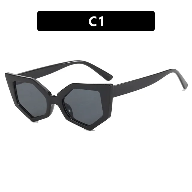 Fashion Polygon Hip Hop Irregular Sunglasses As Shown In The Figure - Shop at LoveMi