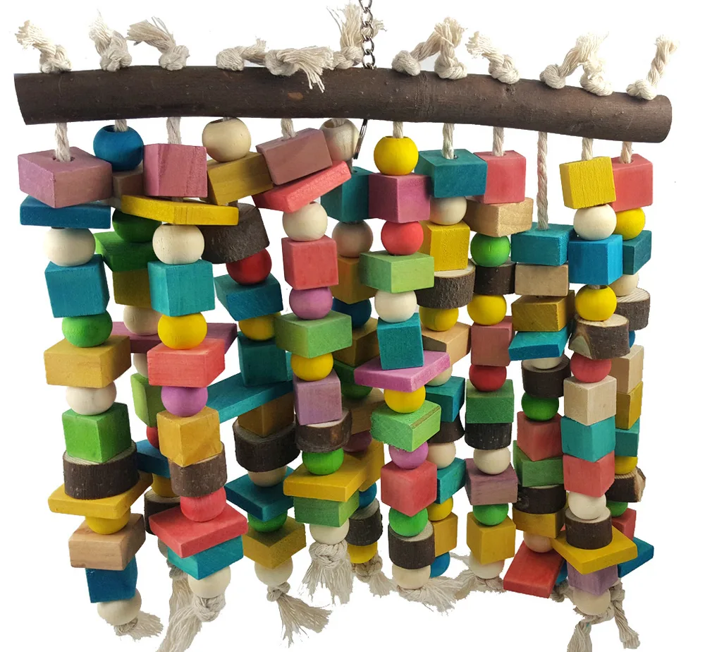 Large Medium And Small Parrot Bite Toy Large Color - Shop at LoveMi