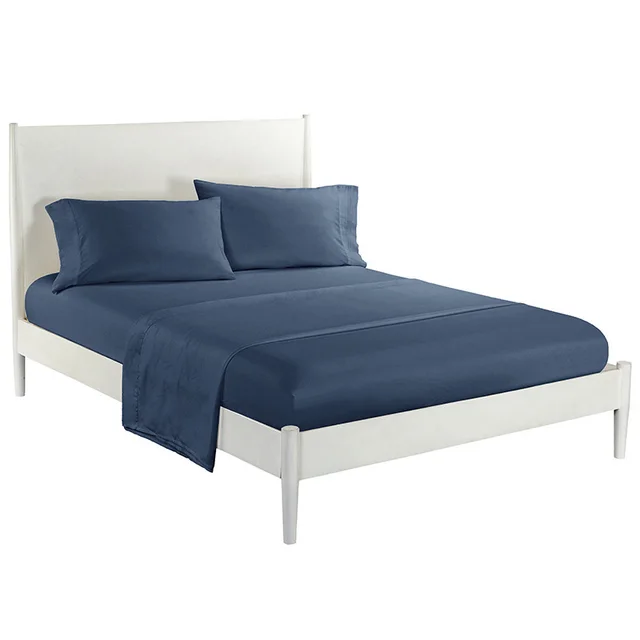 Home Textile Insertion Strip Four piece Bedding Set Gray And Blue - Shop at LoveMi