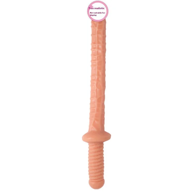 Big Sword Weapon Modeling Simulation Dildo Toy Long Flesh Color - Shop at LoveMi
