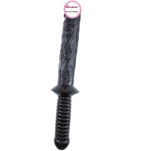 Big Sword Weapon Modeling Simulation Dildo Toy Short Black - Shop at LoveMi