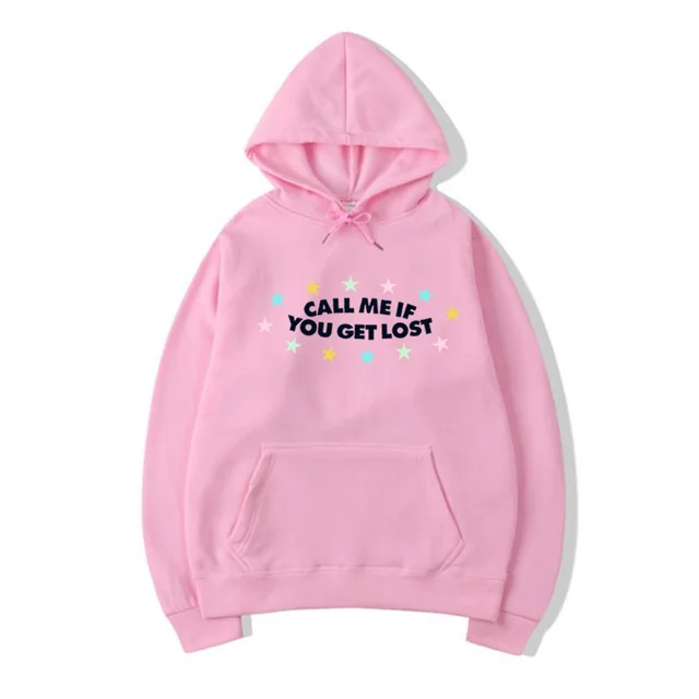 If You Get Lost Call Me Hoodie Pink - Shop at LoveMi
