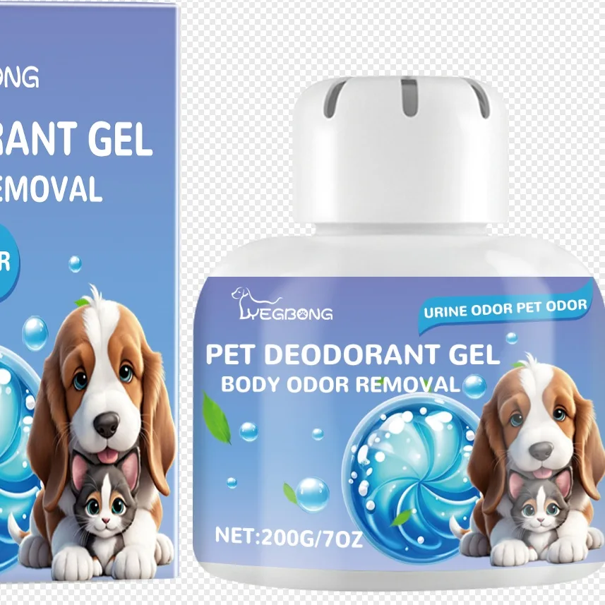 Pet Products Deodorizing Gel To Remove Odors - Blue