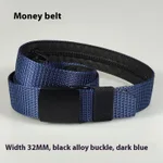 Black Buttons Dark Blue