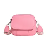 Simple Ladies Phone Bag Shoulder Messenger Bag - Pink
