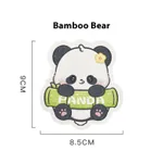 Holding Bamboo Bear 15Cm