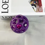 Purple Bell Ball 9Cm