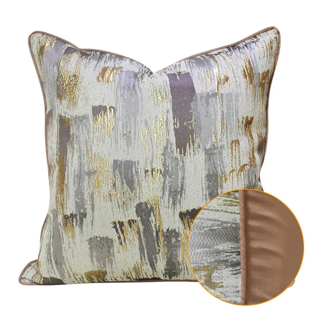 Leisure Entertainment Outdoor Relaxation Modern Minimalist Throw Pillowcase Brown Ab Edge Type - Shop at LoveMi