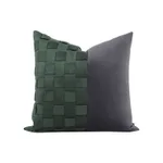 Woven Leather Fabric 45 X45Cm