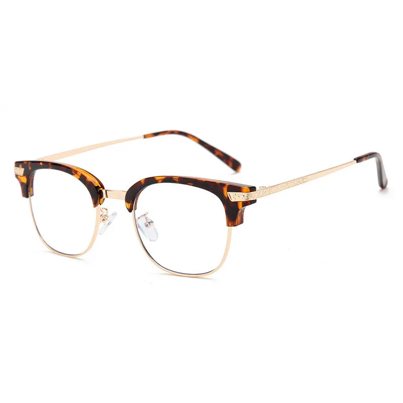 Vintage Glasses Rim Anti-Blue Ray Anti-radiation - C3 Leopard Gold Frame
