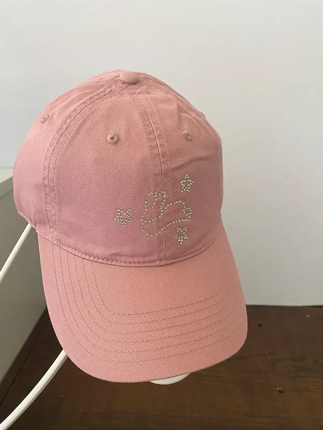 LORO PIANA Hat Peaked Cap Springsummer Thin New Fashion Casual Embroidered Breathable Comfortable Beach Large Sun Protection Dark Pink - Shop at LoveMi