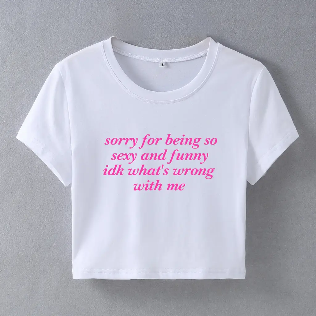 Women's Street Style Short Sleeve - White