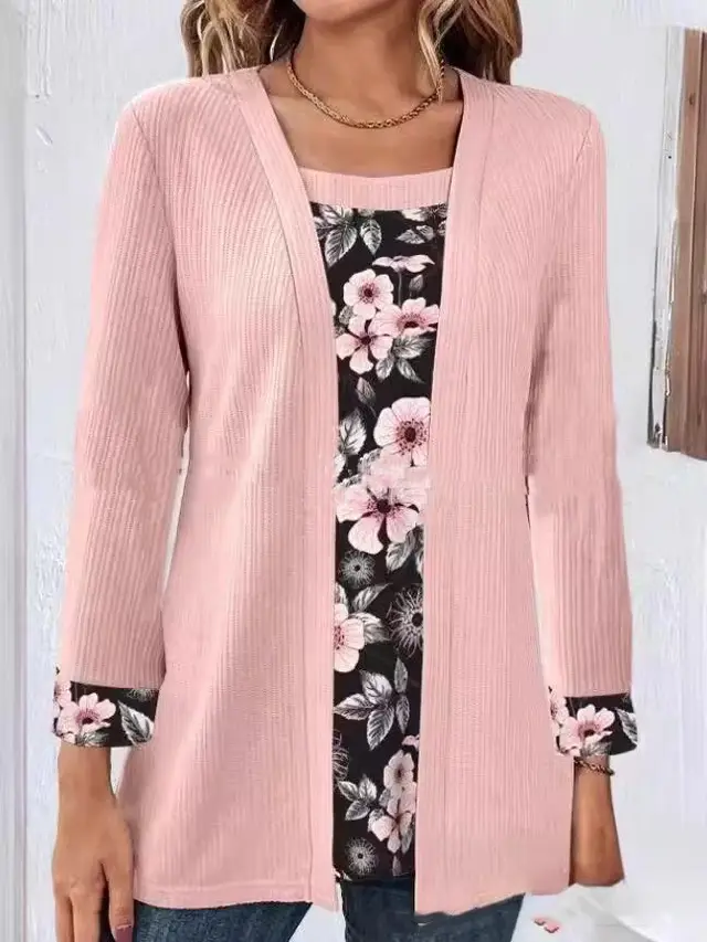 Women's Hollow out Sleeves Cotton And Linen Buckle free Cardigan Coat 1 Color - Shop at LoveMi