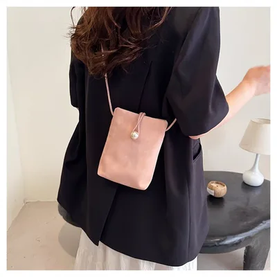 Fashion Women's Simple Western Style Lightweight Crossbody Bag Pink - Shop at LoveMi