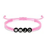 Pink Black Background Wwjd