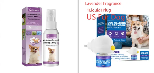 Pet Cat And Dog Anti stress Mood Soothing Agent Aromatherapy Diffuser Lavender Fragrance Set - Shop at LoveMi