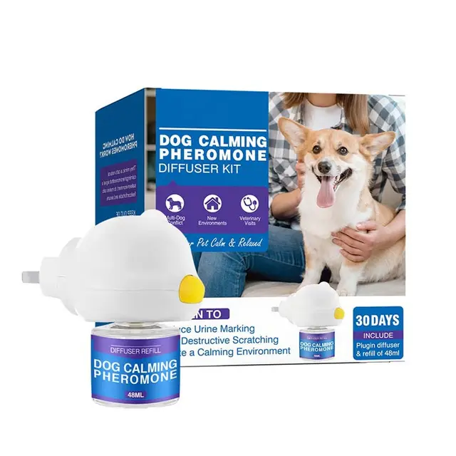 Pet Cat And Dog Anti stress Mood Soothing Agent Aromatherapy Diffuser Lavender Fragrance - Shop at LoveMi