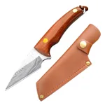 Grafting Knife Budding Gardening Fruit Tree Tools - Pointed Knife Leather Case