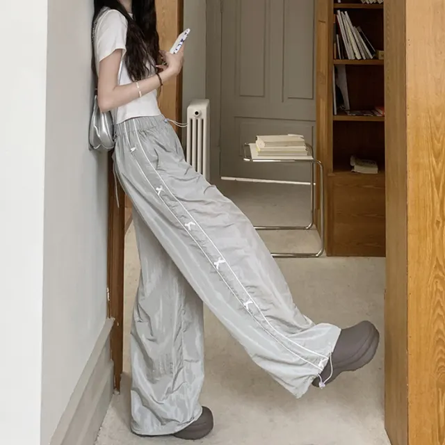 Design Sense Slimming Thin Ankle Banded Pants Grey - Shop at LoveMi
