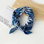 Blue And White Pattern
