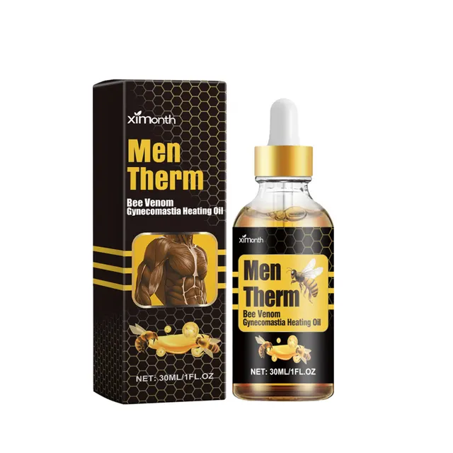 Bee Venom Men's Chest Lotion Improves Elasticity Black - Shop at LoveMi