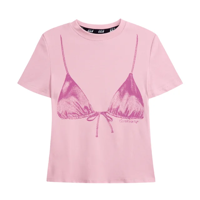 American Slim Fit Short Print Short Sleeve Pink - Shop at LoveMi
