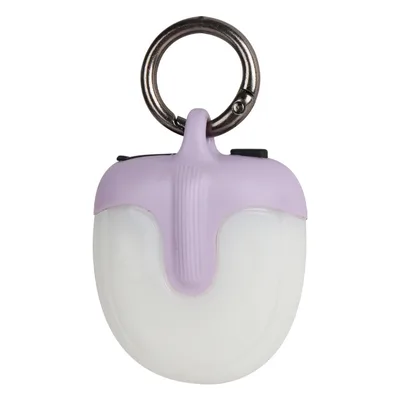 Double sided U shaped Strawberry Pet LED Dog Walking Light Light Purple - Shop at LoveMi