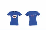 Blue V Neck