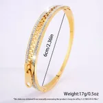 Golden Zipper Bracelet