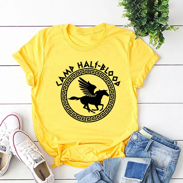 Popular Independent Station New Short Sleeve T shirt Yellow - Shop at LoveMi