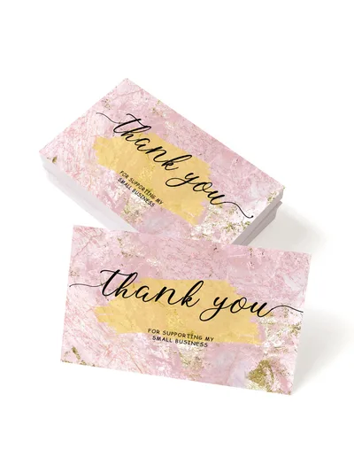 Thank you Card Gift Present Holiday Greeting Card Wedding Business Party Invitation Qt331 - Shop at LoveMi