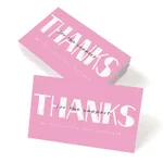 Thank-you Card Gift Present Holiday Greeting Card Wedding Business Party Invitation - Qt532