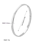 4Mm Bracelet Steel 60 Large