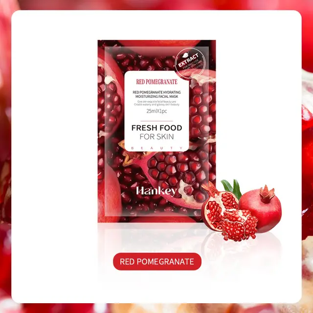 Full English Fruit Moisturizing Mask Hydrating And Moisturizing Pomegranate Facial Mask - Shop at LoveMi