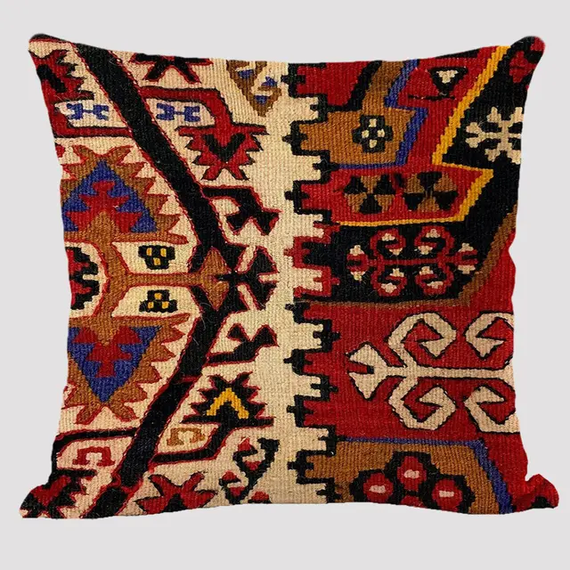 Modern Minimalist Bohemian Pillow Printed Polyester Cushion Cover Style 16 - Shop at LoveMi