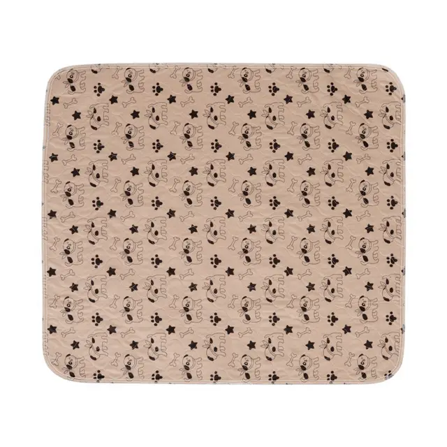 Popular Urinal Pad For Pet Printing Dog Training Household Feeding Mat Brown Puppy Bone - Shop at LoveMi