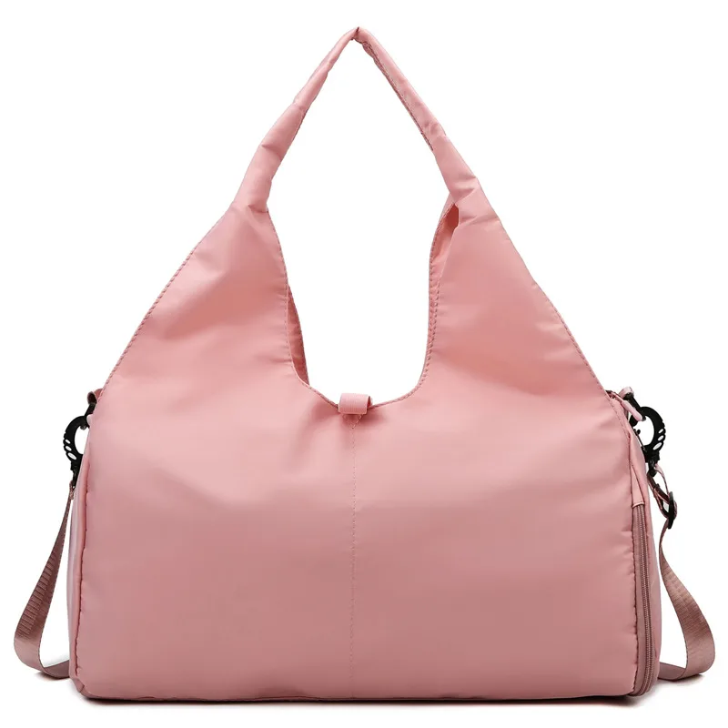 Yoga Lady Sports Gym Bag Dry Wet Separation Pink - Shop at LoveMi