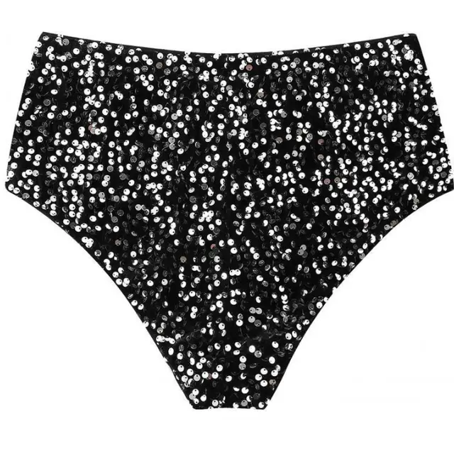 Street Style Sequin Slim Fit Slimming Versatile Shorts - Shop at LoveMi