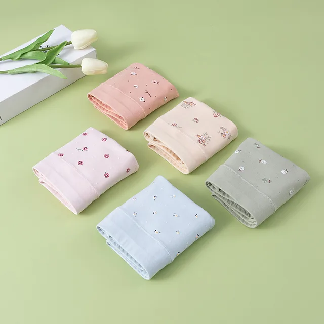7A Antibacterial Cotton Women's Underwear Printing Random Color - Shop at LoveMi