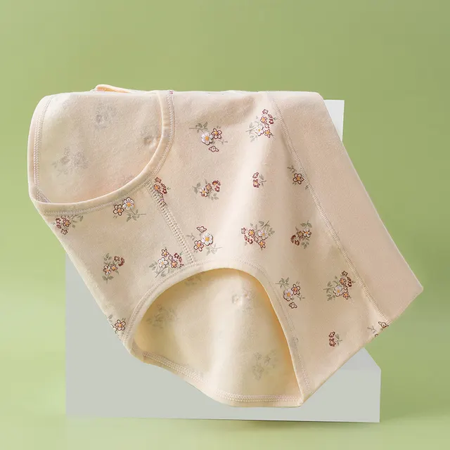 7A Antibacterial Cotton Women's Underwear Printing Simple And Elegant Skin - Shop at LoveMi