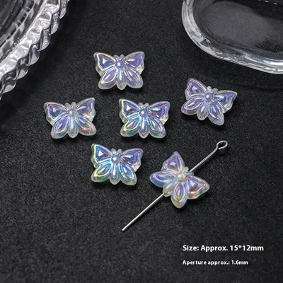 DIY Beaded Necklace Bracelet Handmade Accessories Material Small Butterfly 1 Piece - Shop at LoveMi