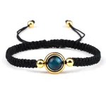 Black Line Gold Ring